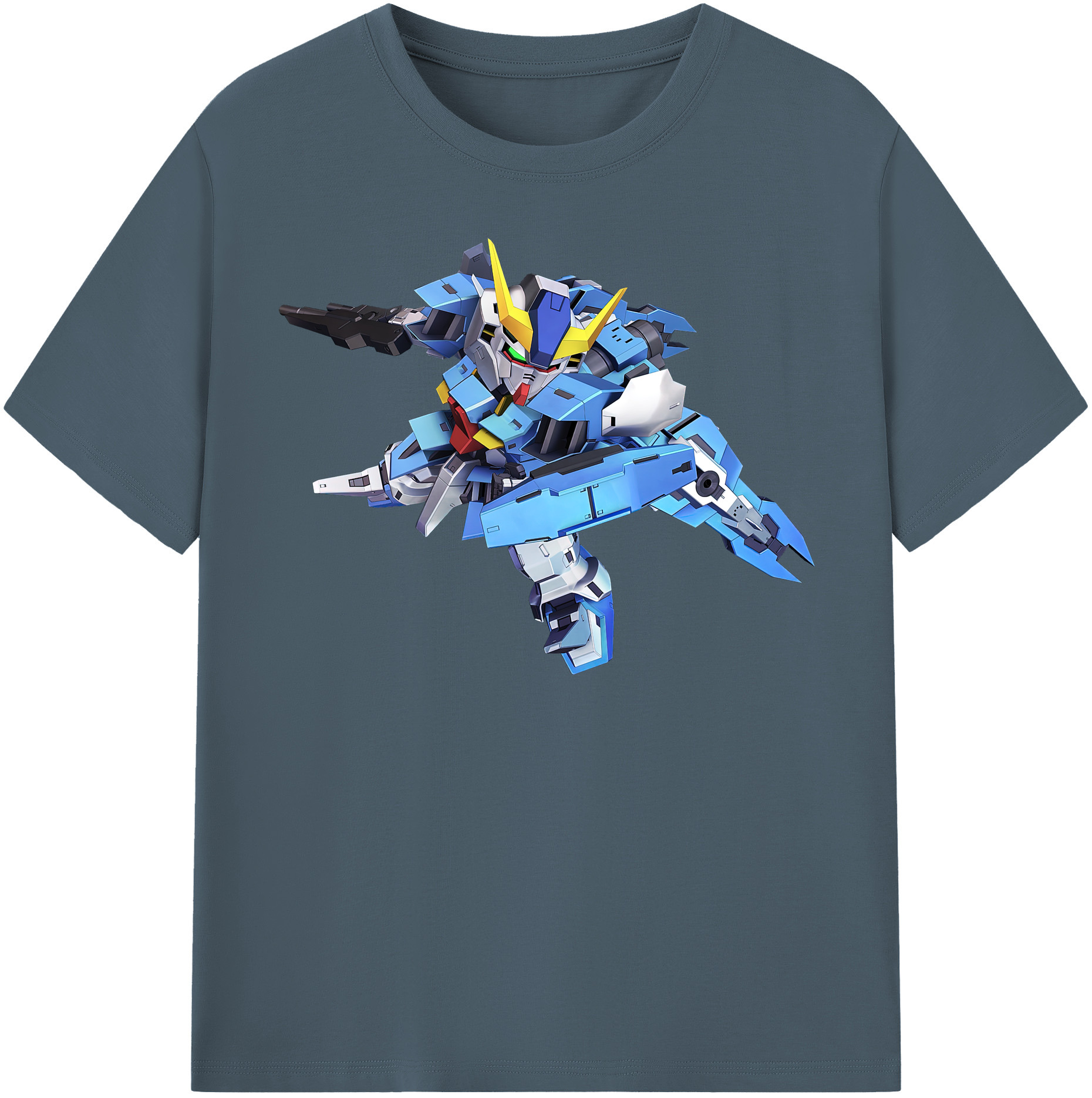 （画像用） 機動戦士ガンダム Mobile Suit Gundam 綿100％半袖Tシャツ（フロントプリント）